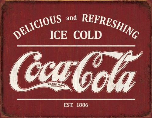 Coca-Cola COKE - Est 1886 | Wholesale Metal Signs