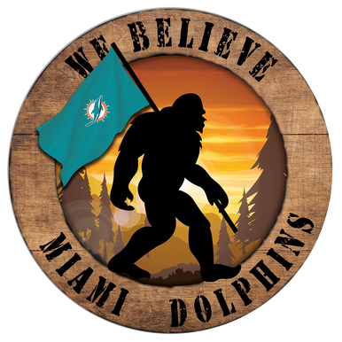 #WC110 MIAMI DOLPHINS MDF WOOD NFL TEAM SIGN CUSTOM VINTAGE CRAFT WESTERN  HOME DECOR OFFICIAL LICENSED PRODUCT