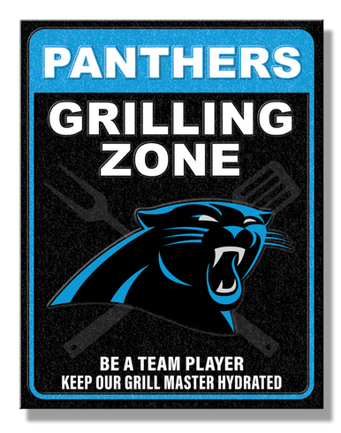 Carolina Panthers: Logo Pattern Wallpaper