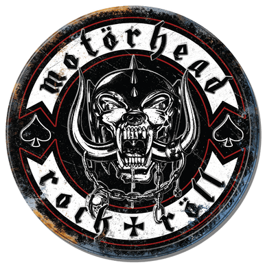 Motorhead - Rock N Roll | Desperate Enterprises - Wholesale Signs