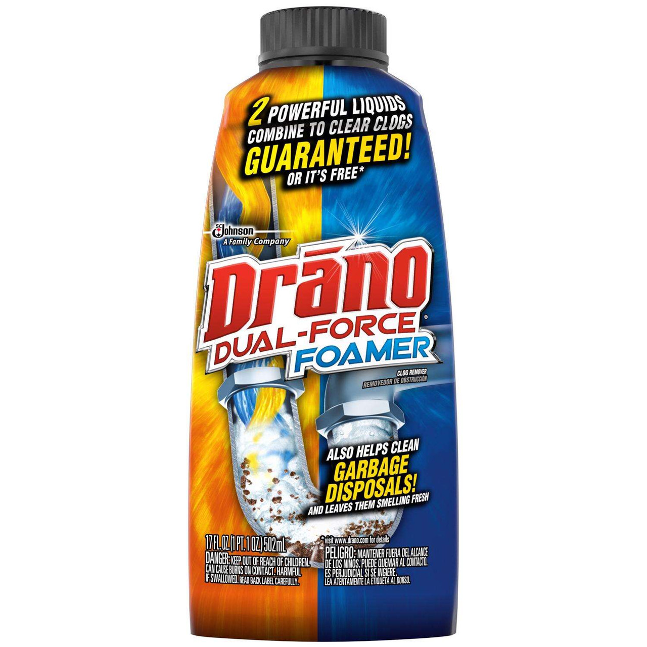 Drano Commercial Line 17.6 oz. Kitchen Granules Clog Remover