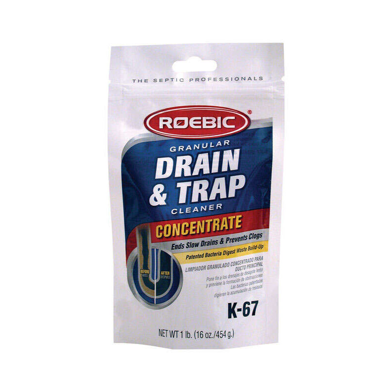 Roebic Granular Drain & Trap Cleaner 16 oz Essex County CoOp