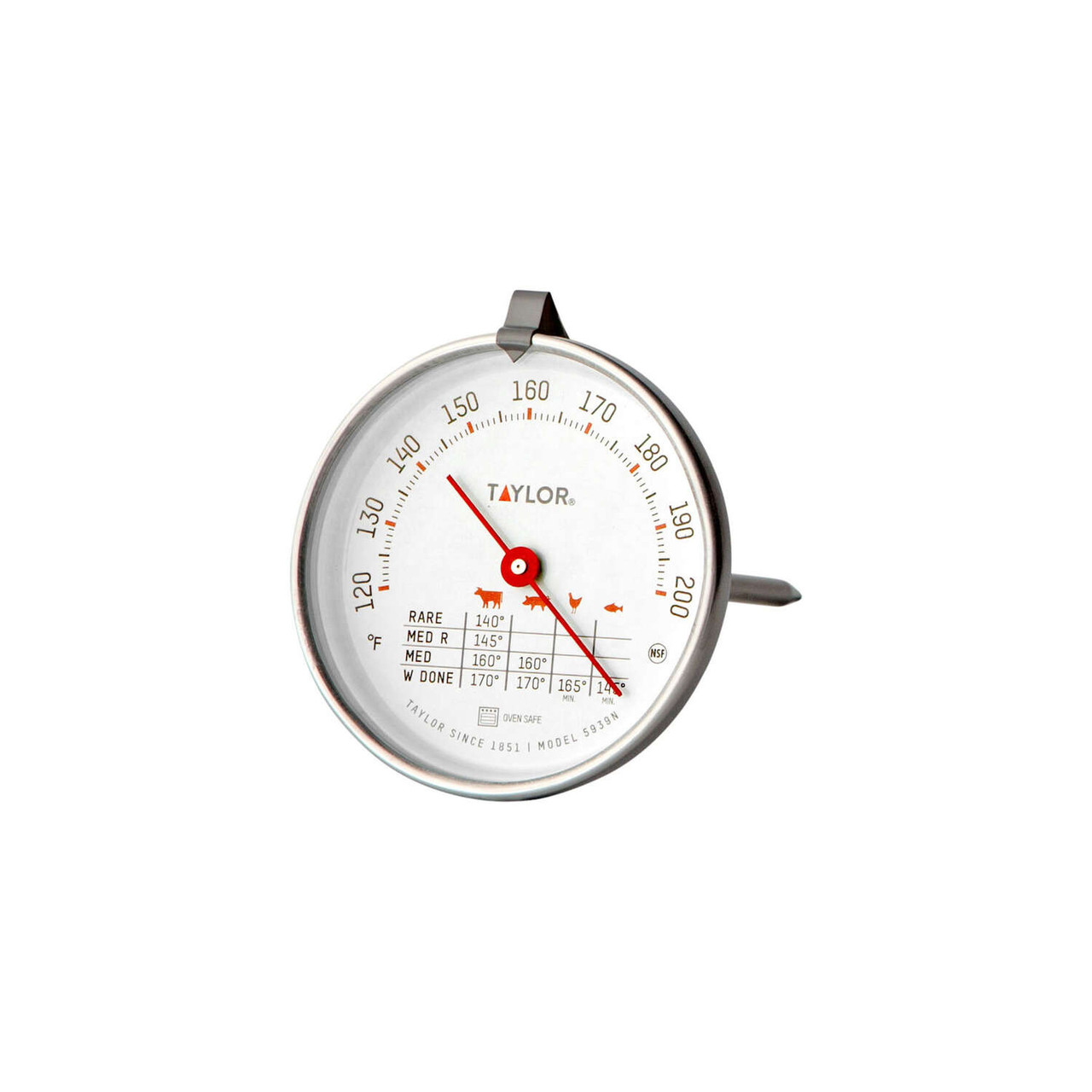 Instant Read Analog Meat Thermometer Essex County CoOp