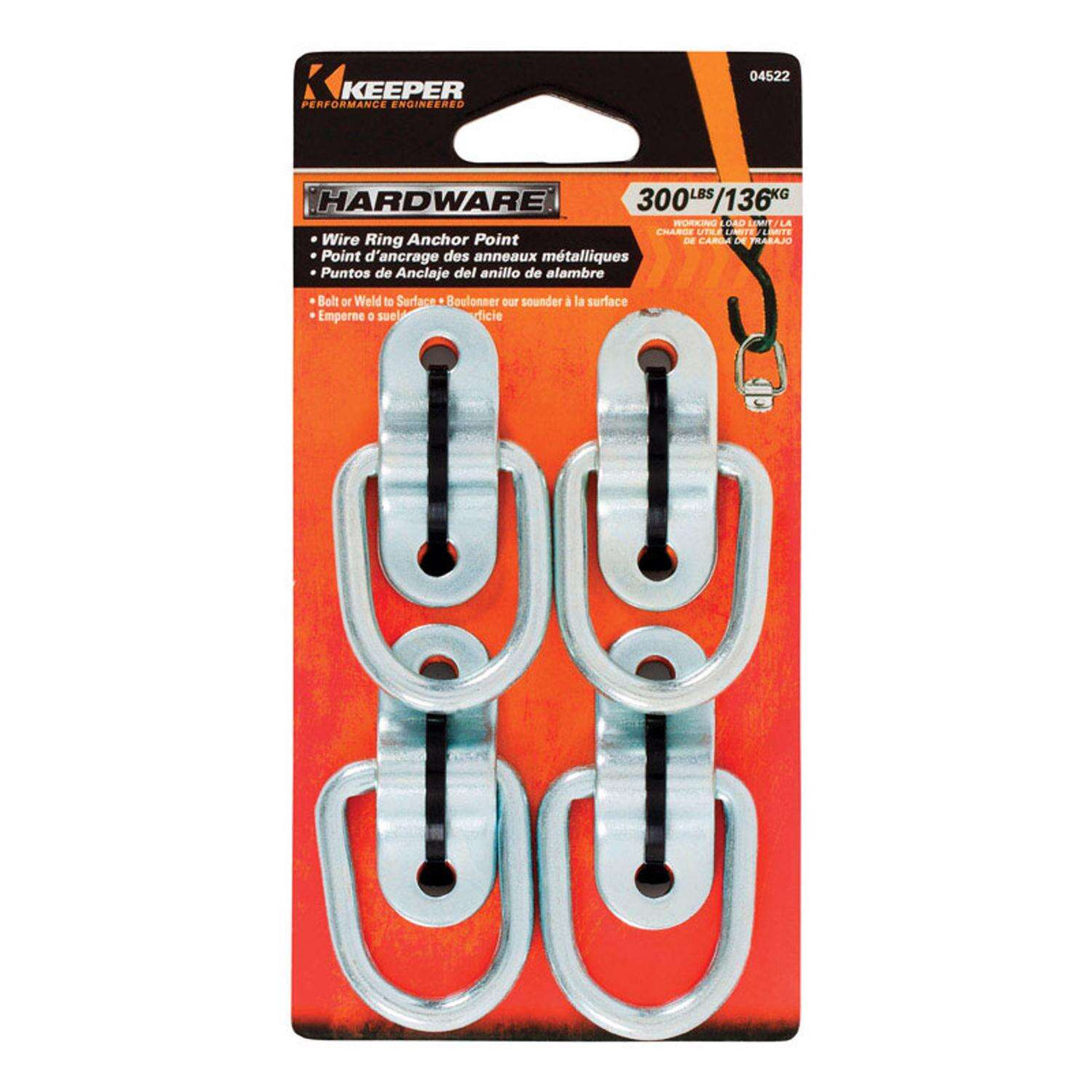 Surface Mount DRing Anchor Point 1.5 in Essex County CoOp