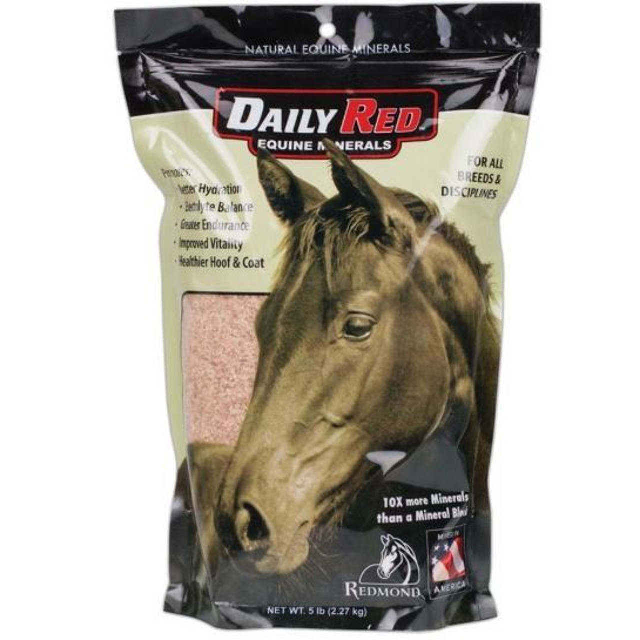 Redmond Rock Crushed Salt For Horses 5 lb Essex County CoOp