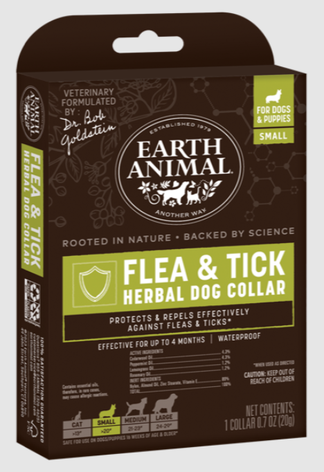 Earth Animal Herbal Flea & Tick Collar for Dogs Essex County CoOp