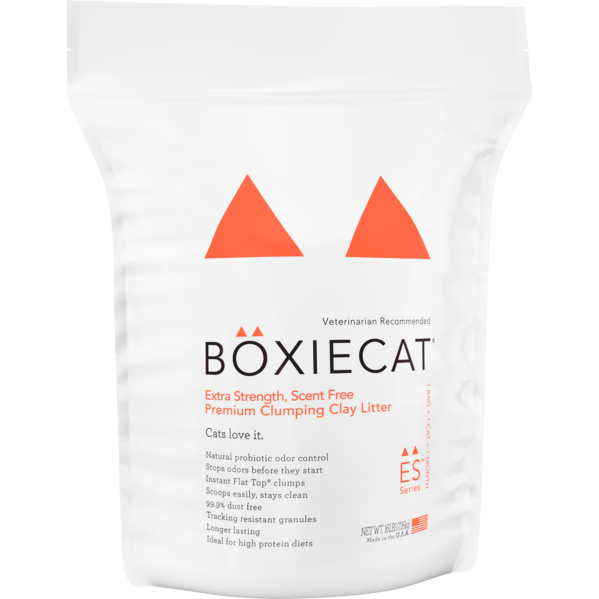 Boxiecat Extra Strength Premium Clumping Clay Cat Litter 16 lb