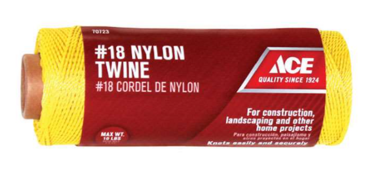 Ace Gold Twisted Nylon Twine - 18 in x 525 ft - Essex County Co-Op