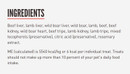 Ingredients