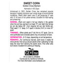 Corn Golden Bantam 8 Row Seeds