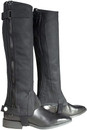 Moretta Amara Black Half Chaps - Adult Moretta Amara Black Half Chaps - Adult