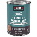 Limited Ingredient Diet Venison Entrée for Dogs