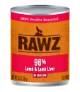 RAWZ® 96% Lamb & Lamb Liver Pâté Canned Dog Food