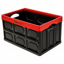 Greenmade InstaCrate 12 gal Black/Red Folding Crate Greenmade InstaCrate 12 gal Black/Red Folding Crate