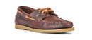 Moretta Avisa Deck Shoes-Chestnut