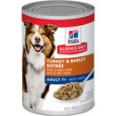 Hill's Science Diet Adult 7+ Turkey & Barley Entrée Dog Food