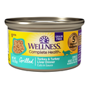 Wellness® Complete Health™ Grilled Turkey & Turkey Liver Wet Cat Food Recipe