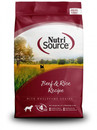 NutriSource® Beef & Rice Recipe Adult Dry Dog Food