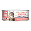 NutriSource® Salmon, Trout & Whitefish Ocean Select Healthy Grain Free Wet Cat Food