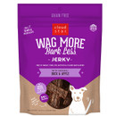 Wag More Bark Less Jerky Grain Free Dog Treats, Duck & Apple