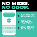 No Mess or Odor