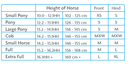 Sizing Chart