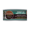 Dave’s Naturally Healthy® Grain Free Turkey & Giblets Dinner Canned Cat Food