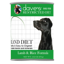 Dave's Pet Food Restricted Diet Bland Lamb & Rice Formula Canned Dog Food