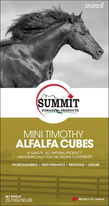 Summit Forage Products® Alfalfa Timothy Mini Cubes