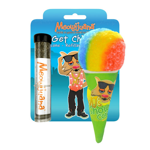 Meowijuana Get Chilled Snow Cone Refillable Cat Toy