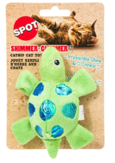 Spot Shimmer Glimmer Turtle With Catnip