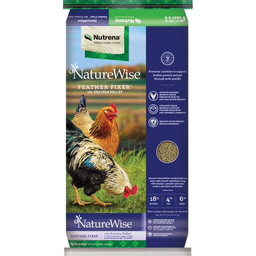 Nutrena NatureWise® Feather Fixer Poultry Feed Pellet