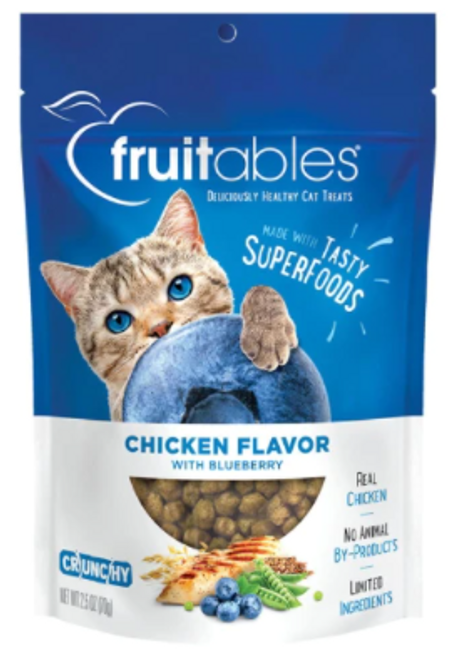 Fruitables Cat Treats Chicken/Blueberry