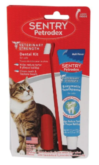 Sentry Petrodex Dental Kit For Cats