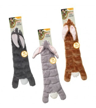 Skinneeez Multi Squeaker Rabbit