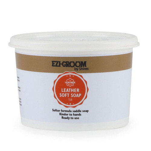 Shires EZI-GROOM Leather Soft Soap Tub - 450 g