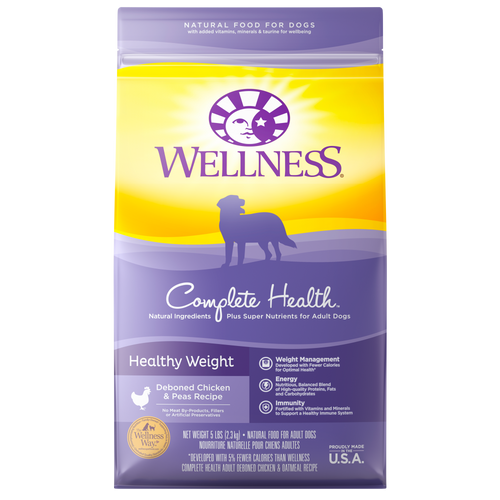Wellness Complete Health Healthy Weight Dog Food - 26 lb