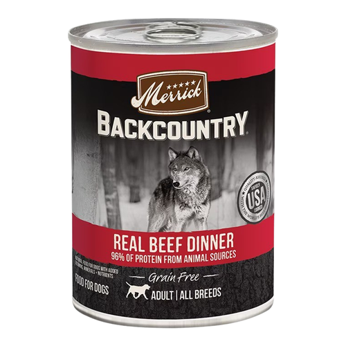 Merrick® Backcountry® Grain Free Real Beef Dinner Wet Dog Food