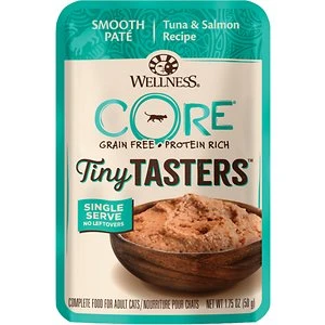 Wellness CORE Tiny Tasters Tuna & Salmon Pâté Pouch