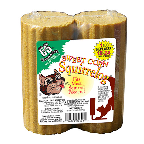 C&S® Squirrelog Wildlife Corn Squirrel & Critter Food