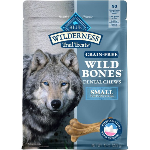 Blue Buffalo Wilderness Wild Bones Small Dental Dog Treats