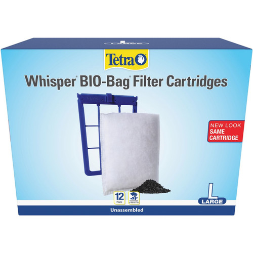 Tetra Bio-Bag Large Disposable Filter Cartridges - 12 pk