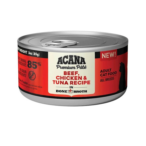 ACANA™ Beef, Chicken & Tuna in Bone Broth Wet Cat Food