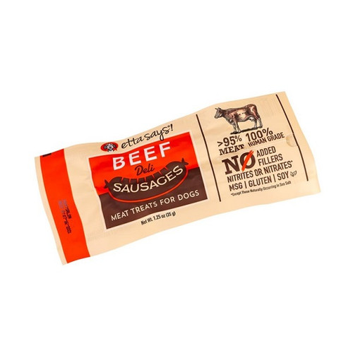 Etta Says Sausage Link Beef Treat - 1.25 oz