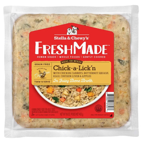Stella & Chewy's FreshMade Chick-A-Lick'n Gently Cooked Dog Food - 16 oz