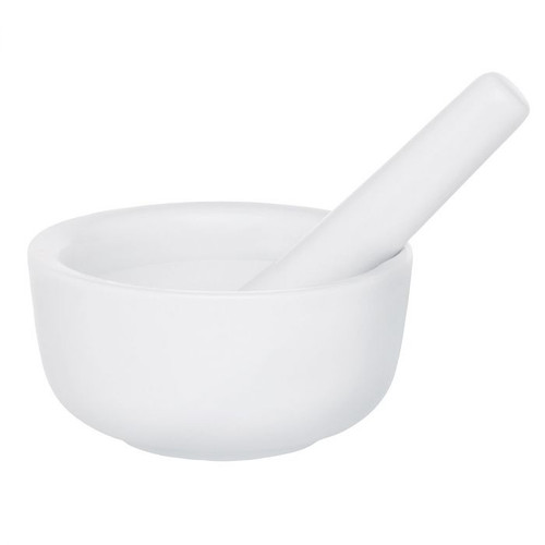 Ceramic Mortar & Pestle - 3.5 in