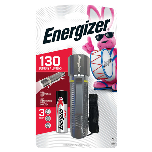 Energizer Gray LED Flashlight - 130 lumens