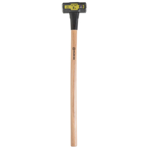 Steel 2 Face Sledge Hammer with Hickory Handle - 8 lb