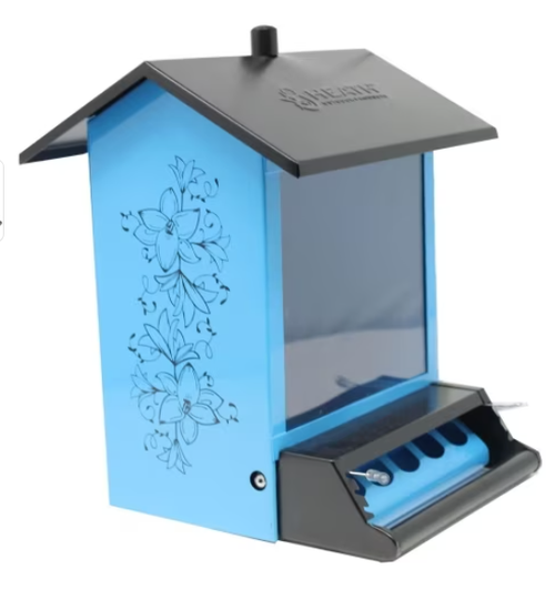 Heath Blue Squirrel Resistant Feeder