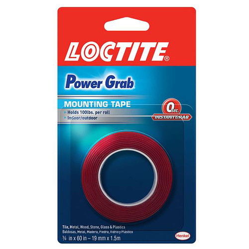 Power Grab Double Sided Mounting Tape - 3/4 in X 60 in